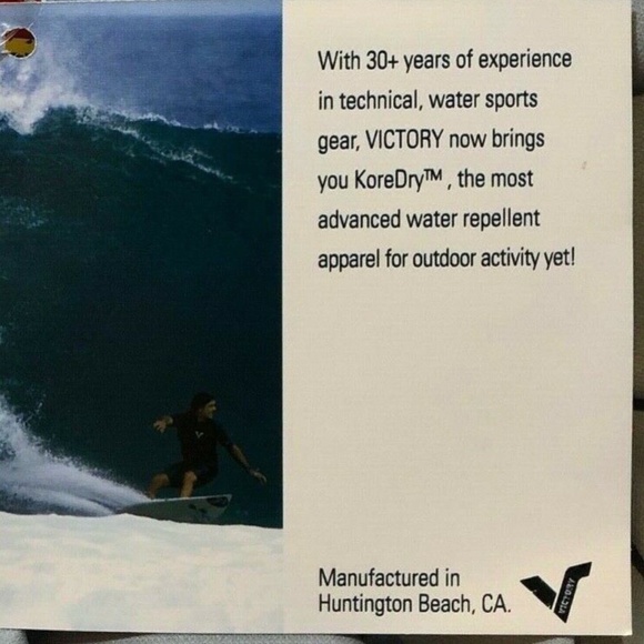 NEW KOREDRY Mens Rash Guard Surf Kayak Paddle Board Swim Shirt 50+ UPF S VICTORY - Picture 6 of 9